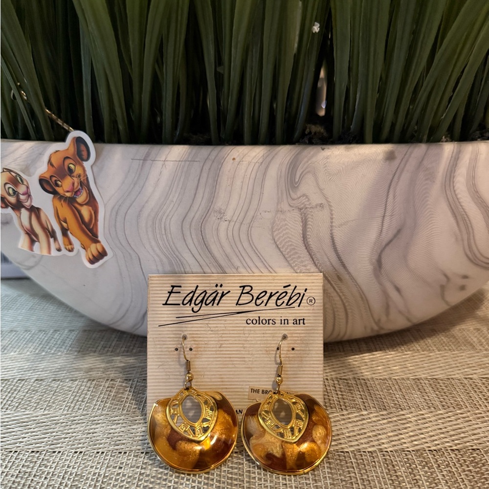 Vintage Edgar Berebi Dangling Earrings ( I will add a unbranded dust bag)
